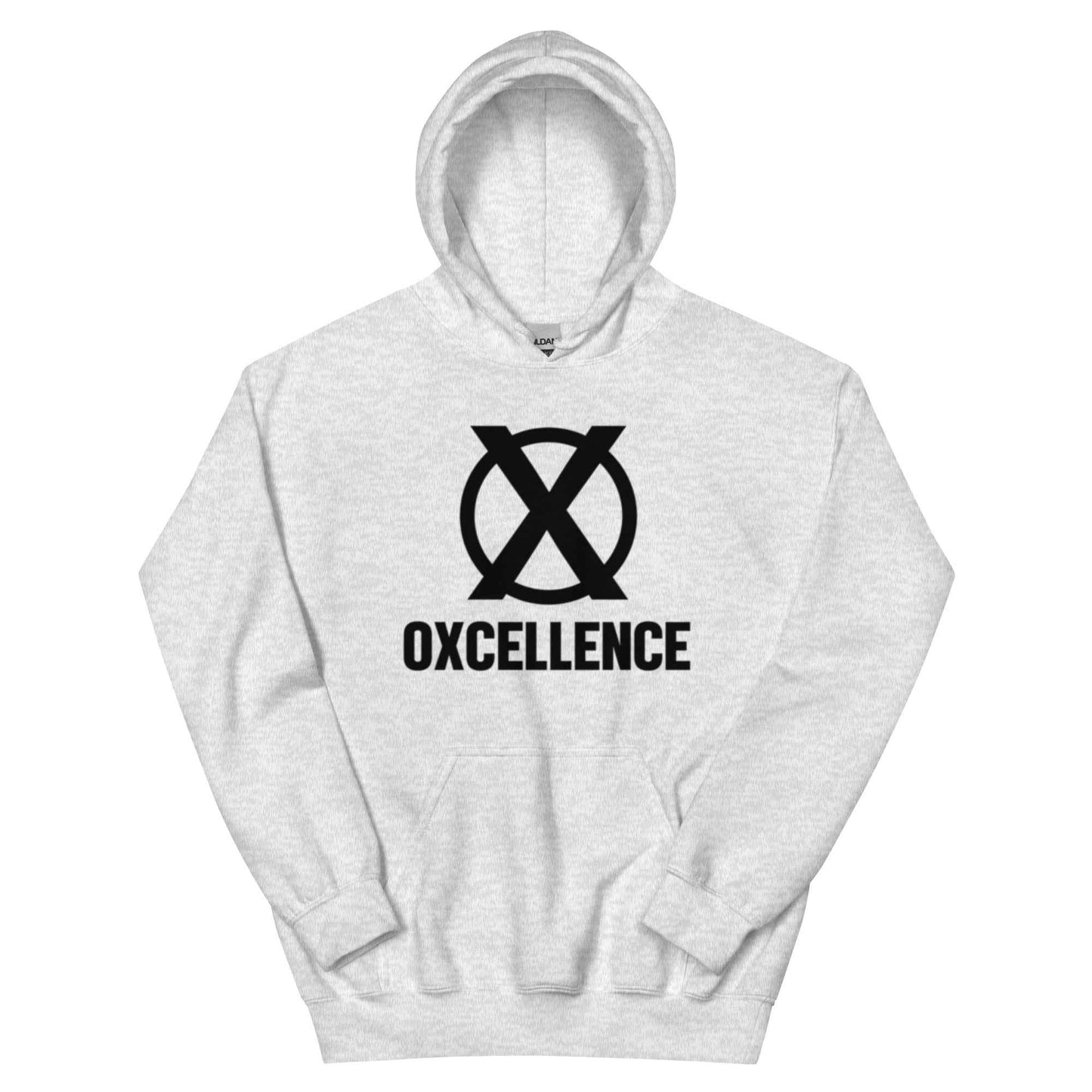 Sweat à capuche | 2XL-3XL-4XL-5XL | Logo noir - Oxcellence Official