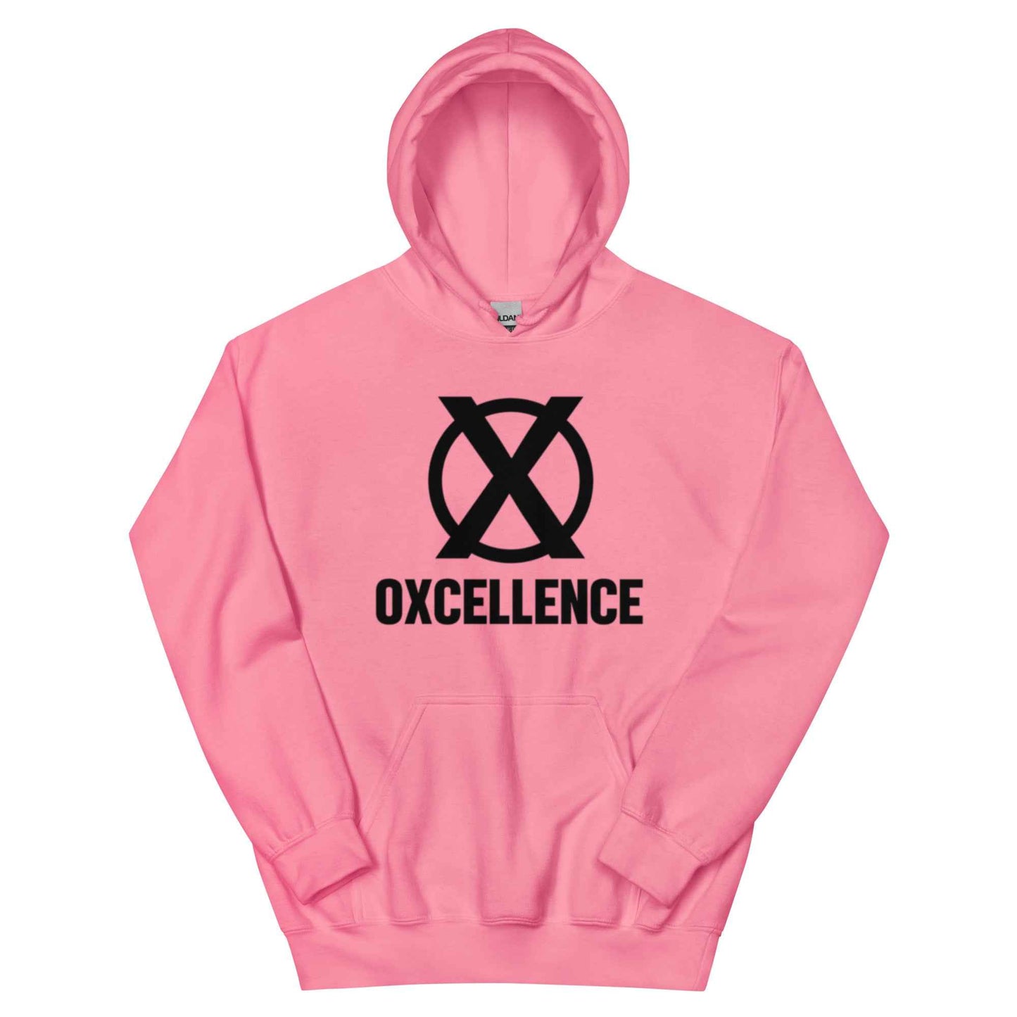Sweat à capuche | 2XL-3XL-4XL-5XL | Logo noir - Oxcellence Official