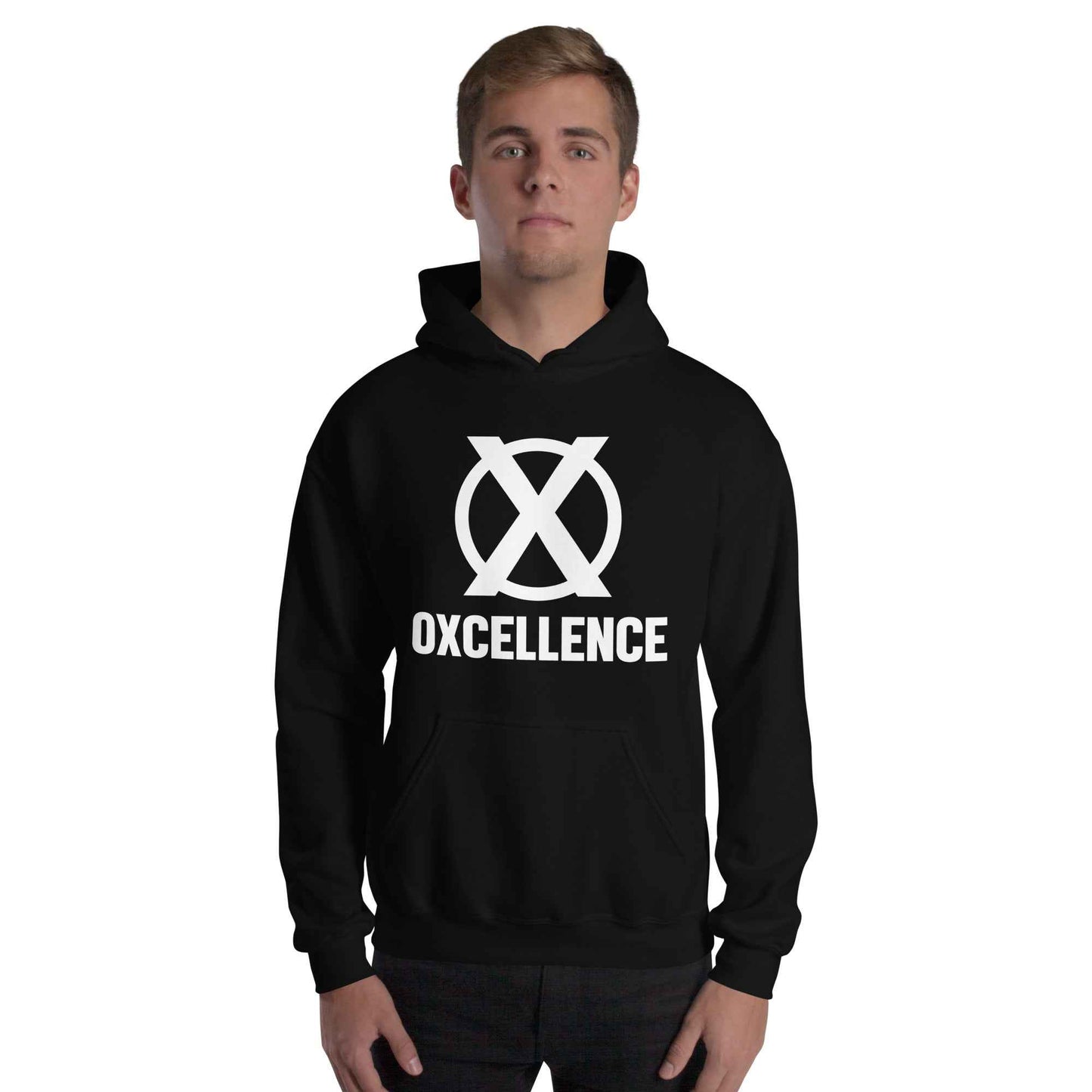 Sweat à capuche | Logo blanc - Oxcellence Official
