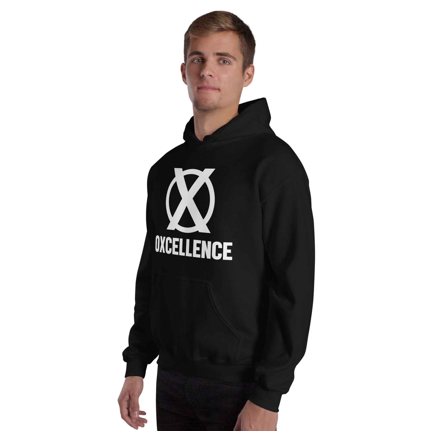 Sweat à capuche | Logo blanc - Oxcellence Official