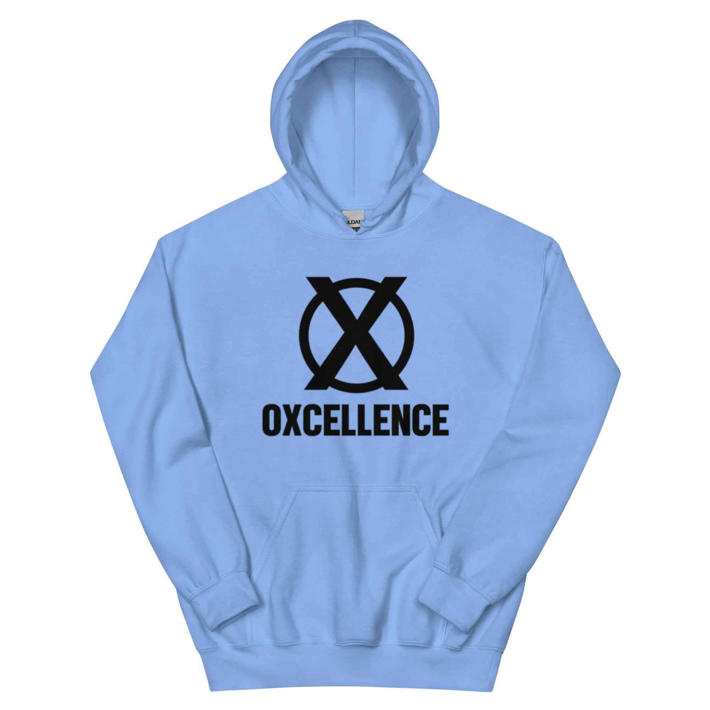 Sweat à capuche | 2XL-3XL-4XL-5XL | Logo noir - Oxcellence Official