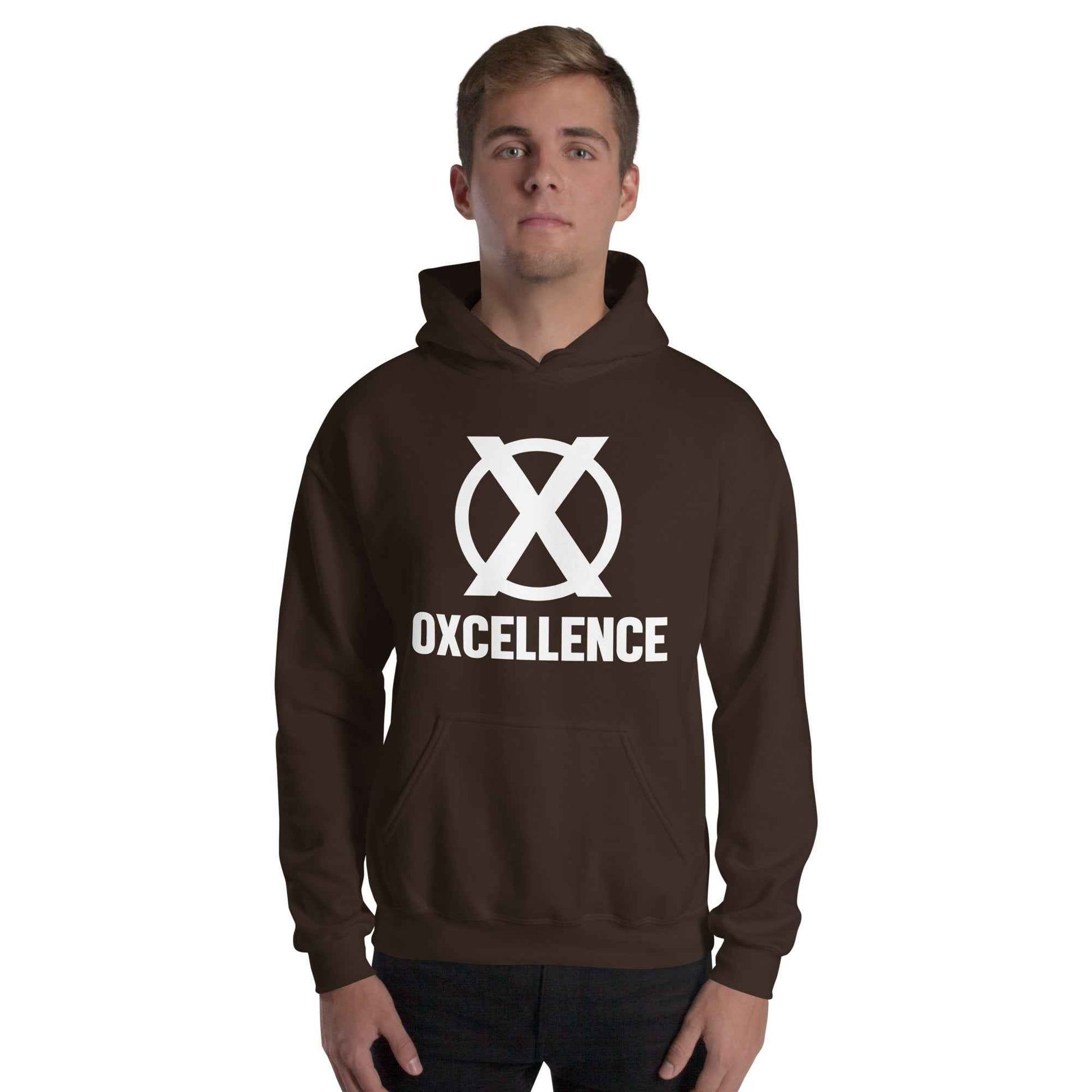 Sweat à capuche | Logo blanc - Oxcellence Official