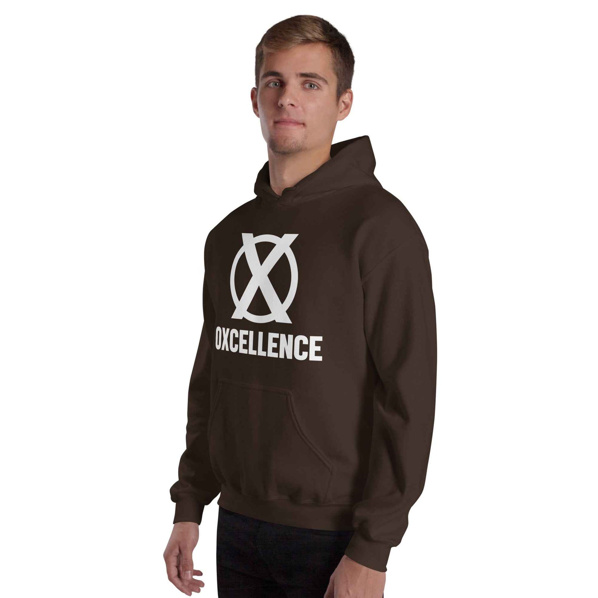Sweat à capuche | Logo blanc - Oxcellence Official