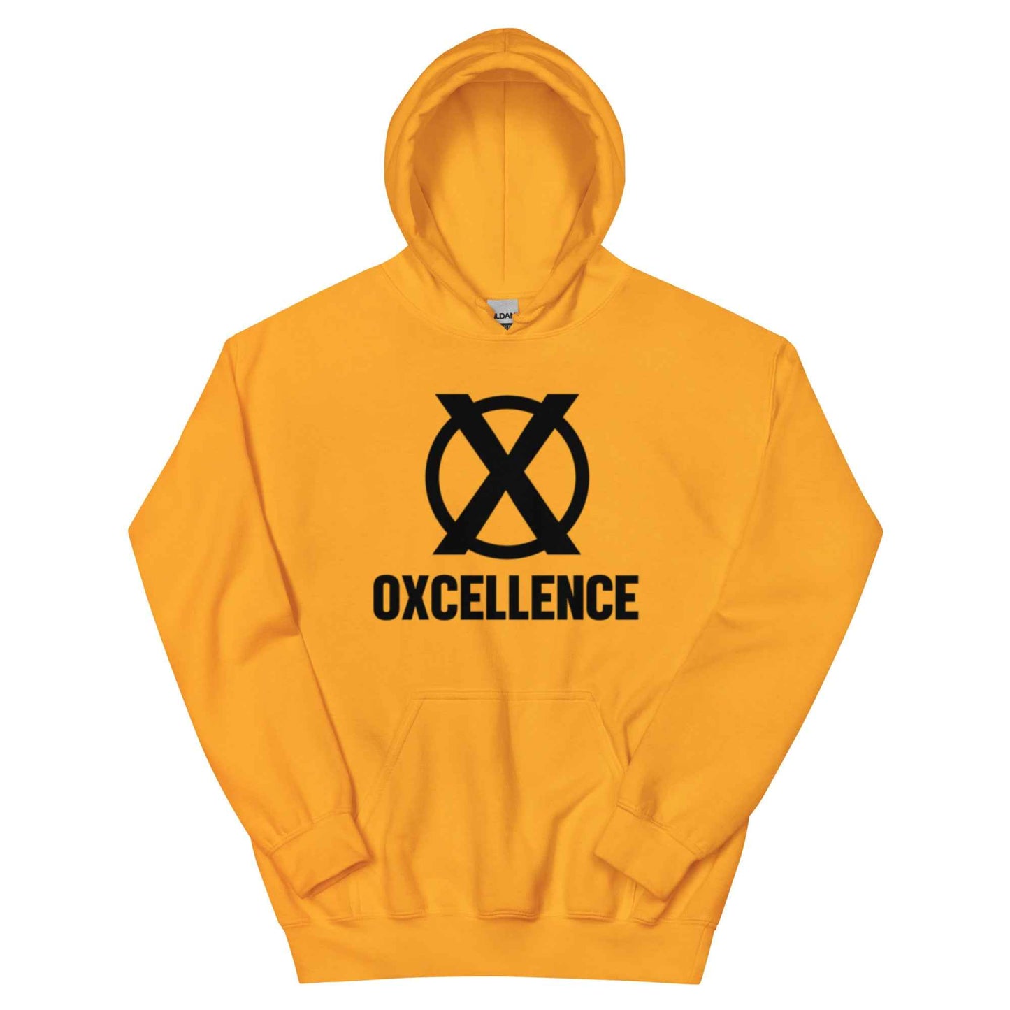 Sweat à capuche | 2XL-3XL-4XL-5XL | Logo noir - Oxcellence Official