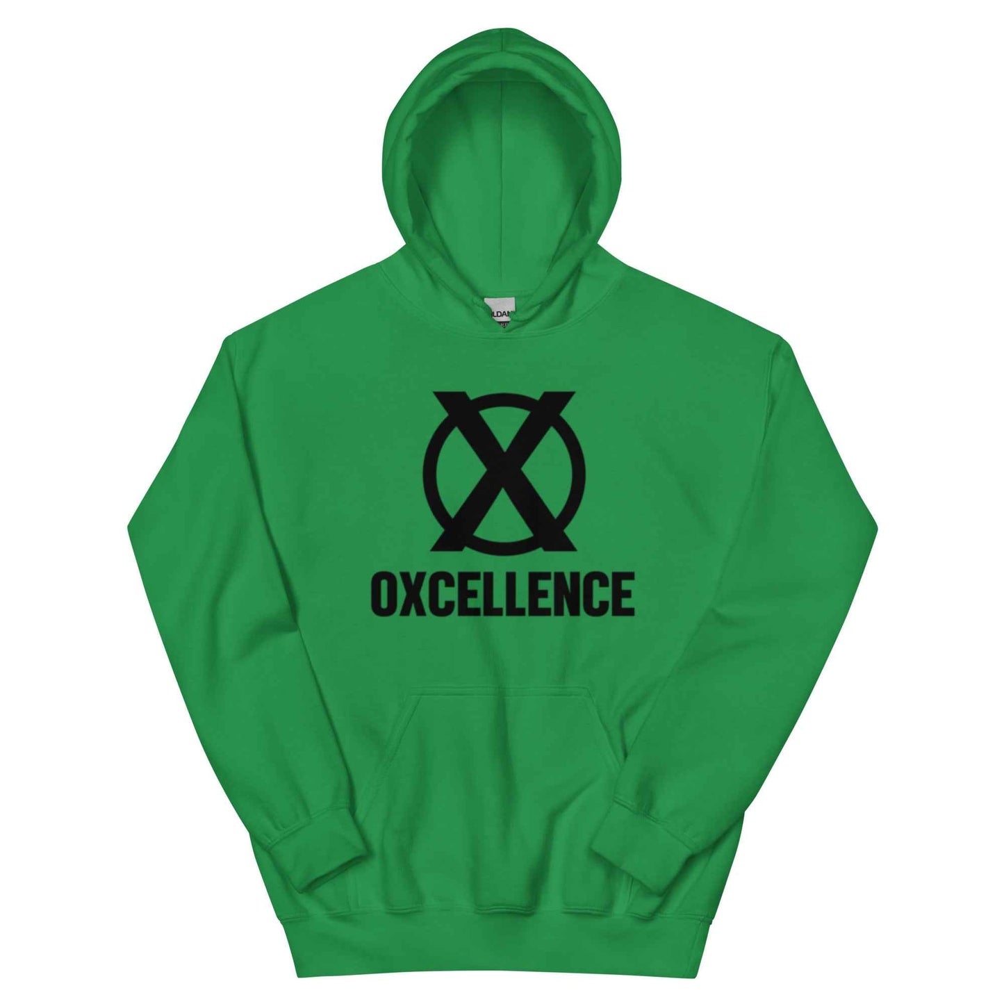 Sweat à capuche | 2XL-3XL-4XL-5XL | Logo noir - Oxcellence Official