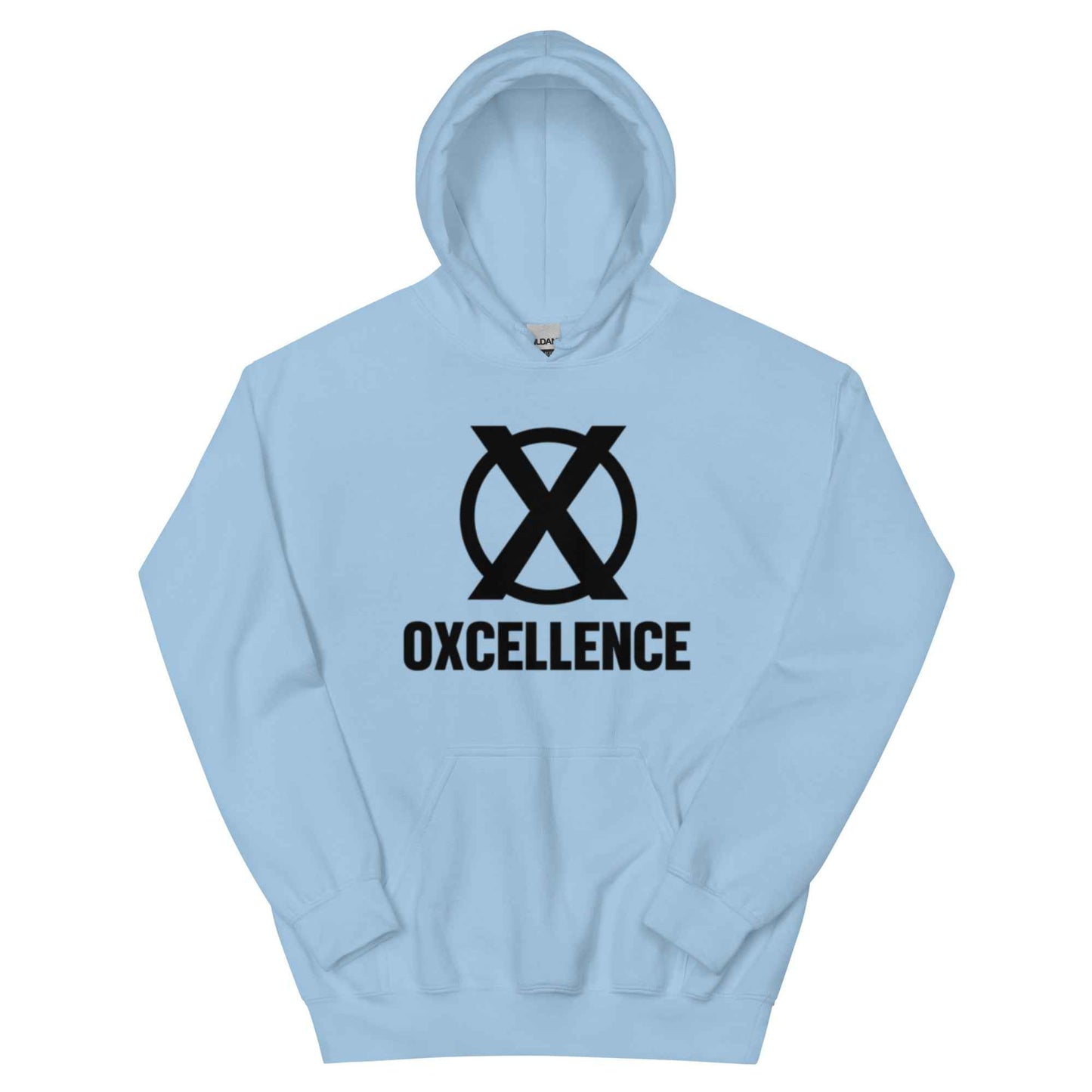Sweat à capuche | 2XL-3XL-4XL-5XL | Logo noir - Oxcellence Official
