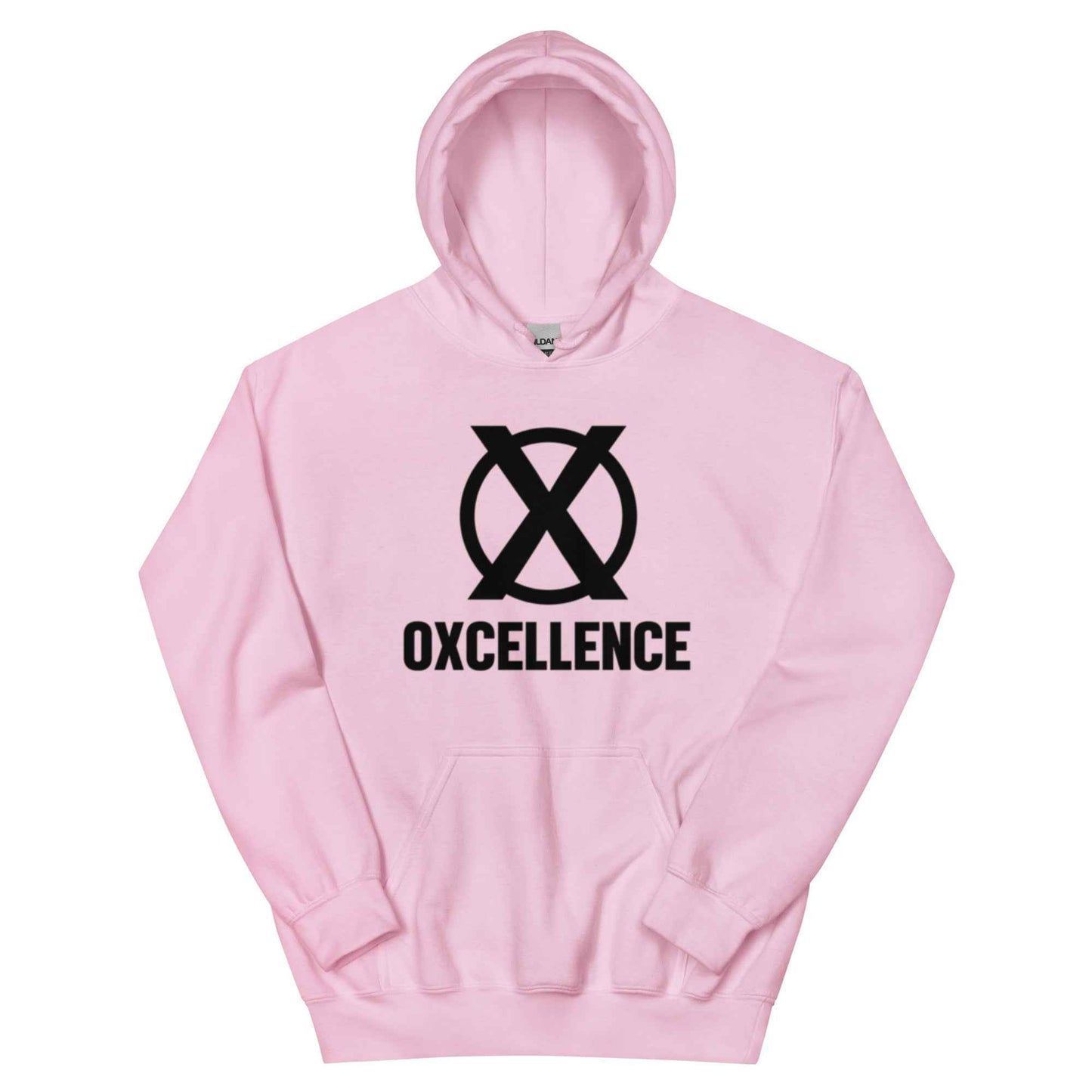 Sweat à capuche | 2XL-3XL-4XL-5XL | Logo noir - Oxcellence Official