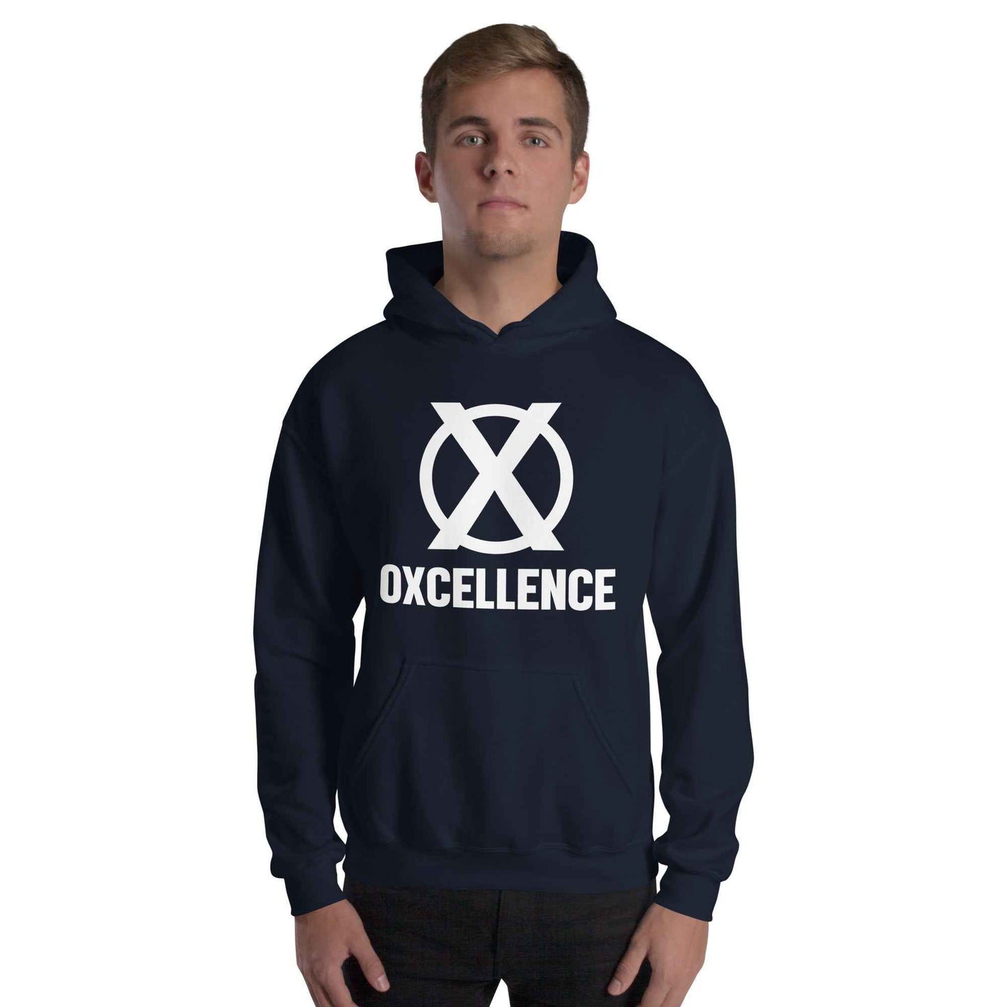 Sweat à capuche | Logo blanc - Oxcellence Official