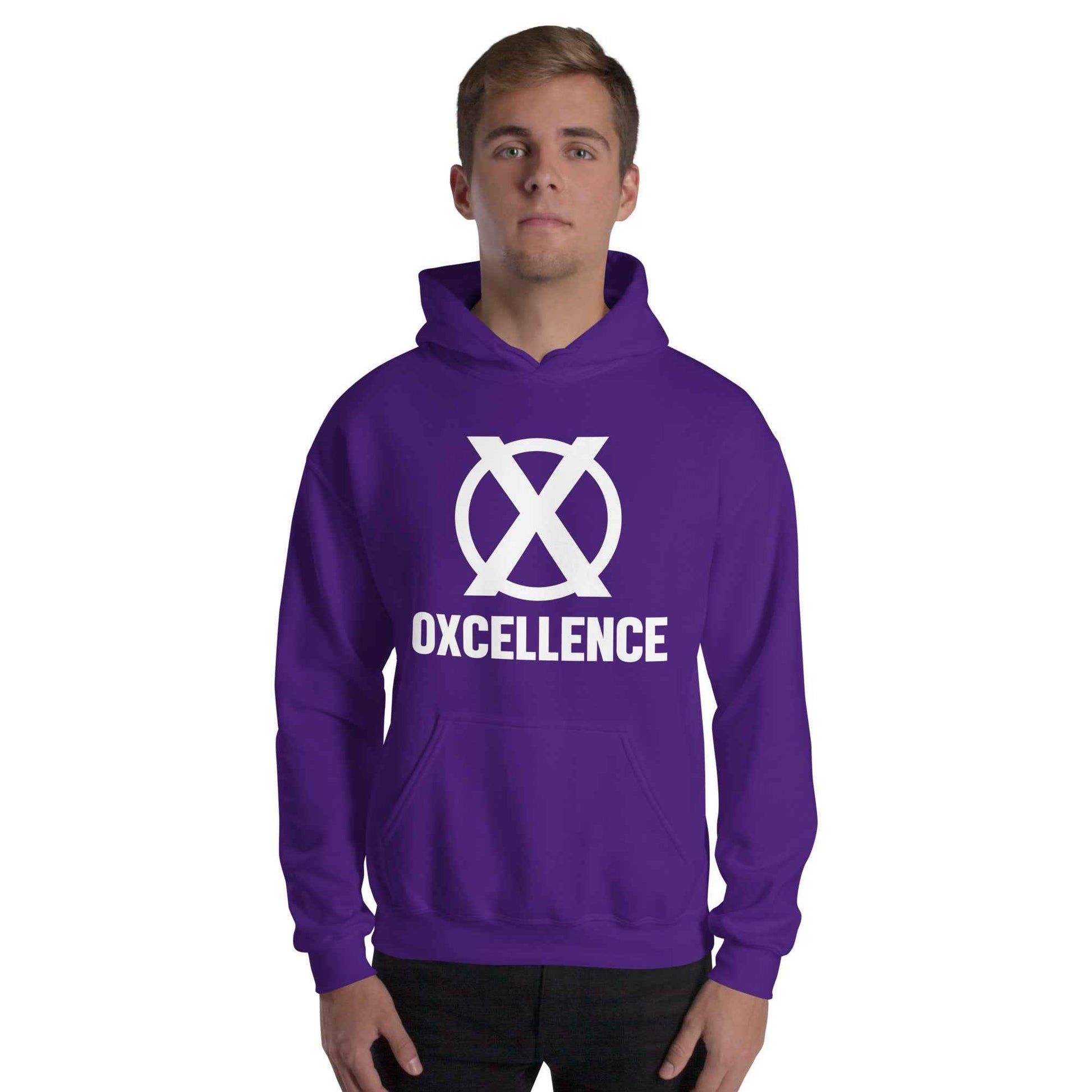 Sweat à capuche | Logo blanc - Oxcellence Official
