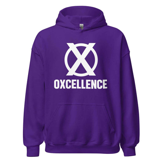 Sweat à capuche | Logo blanc - Oxcellence Official
