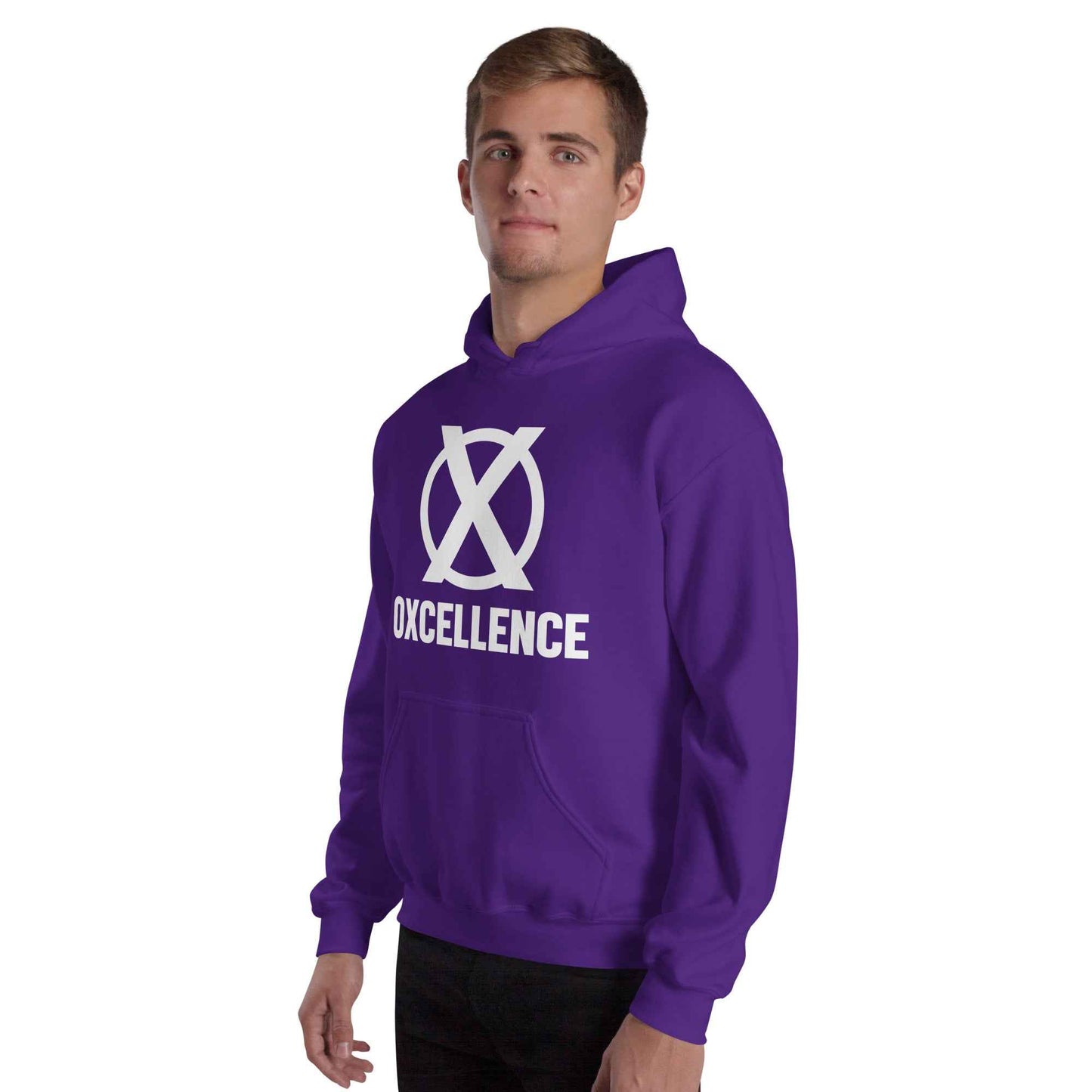 Sweat à capuche | Logo blanc - Oxcellence Official