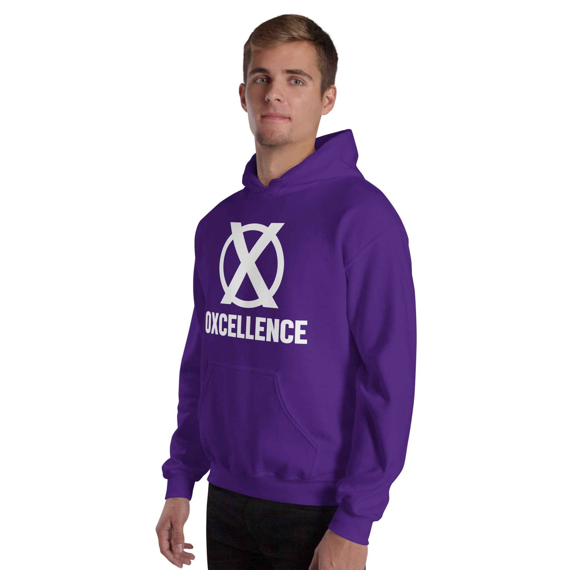 Sweat à capuche | Logo blanc - Oxcellence Official