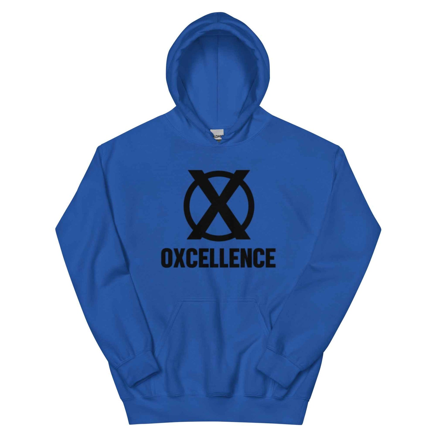Sweat à capuche | 2XL-3XL-4XL-5XL | Logo noir - Oxcellence Official