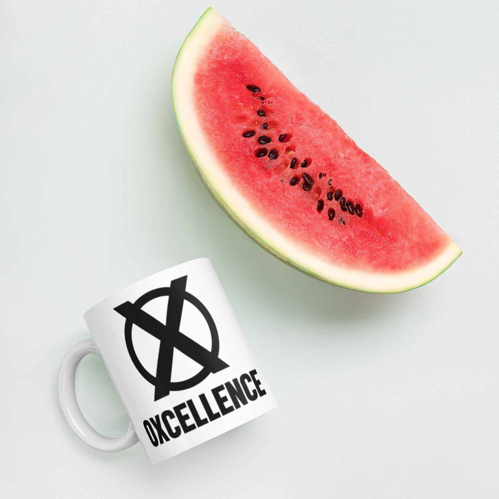 White glossy mug - Oxcellence Official